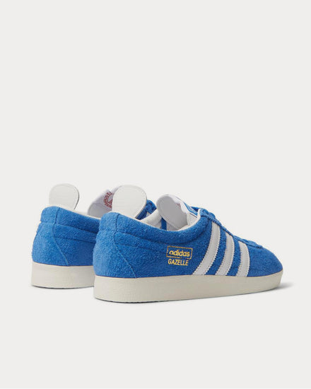 Adidas Gazelle Vintage Leather-Trimmed Brushed-Suede  Blue low top sneakers - 3