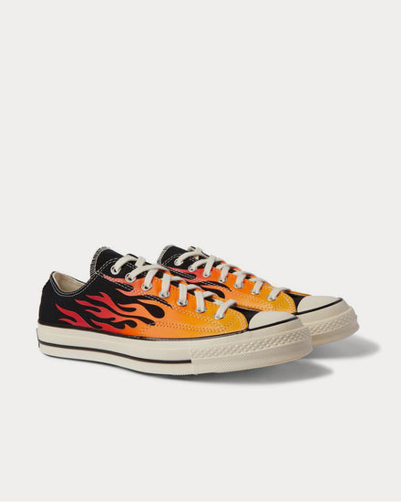 Converse Chuck 70 OX Printed Canvas  Black low top sneakers - 2