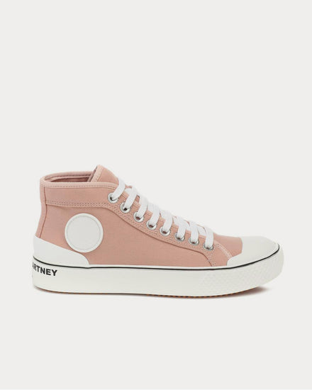 Stella McCartney Canvas Blush High Top Sneakers - 1