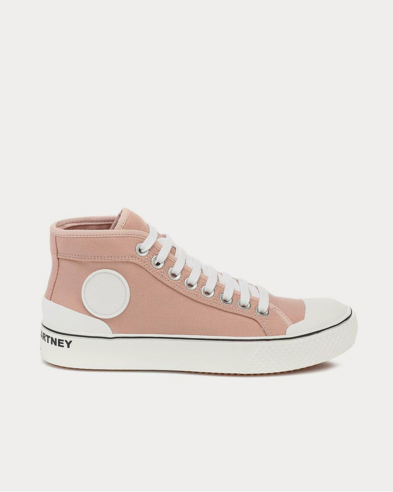 Stella McCartney Canvas Blush High Top Sneakers - 1