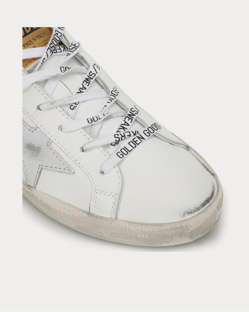 Golden Goose Superstar leather White Low Top Sneakers - 4