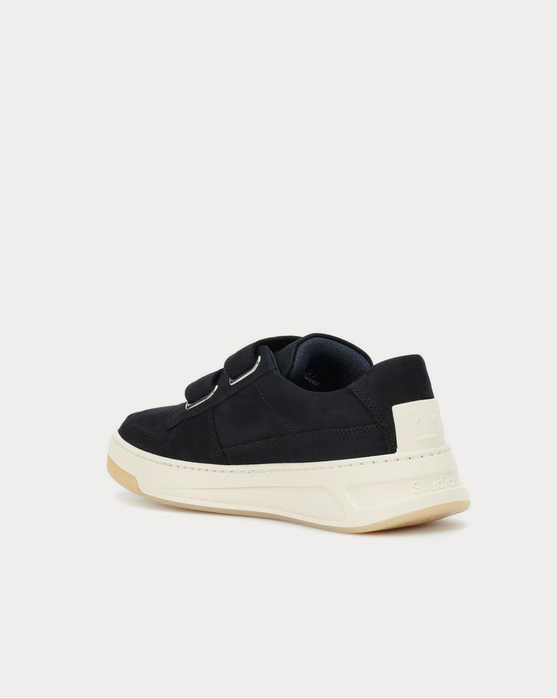 Acne Studios Steffey nubuck Black Low Top Sneakers - 3