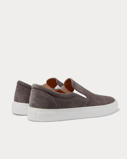 Mr P. Larry Suede Slip-On  Gray low top sneakers - 4