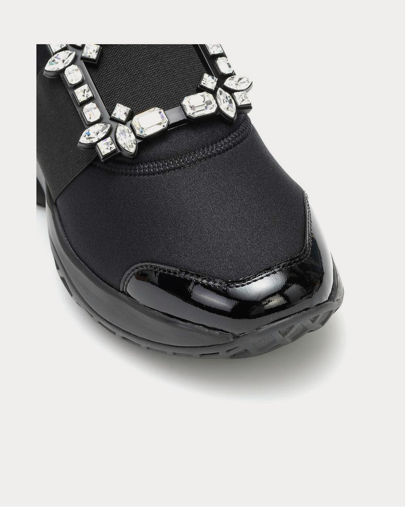 Roger Vivier Viv' Run Nero Low Top Sneakers - 4