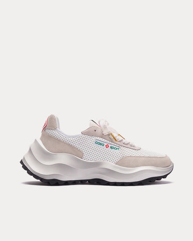 Casablanca Atlantis Off-White Low Top Sneakers