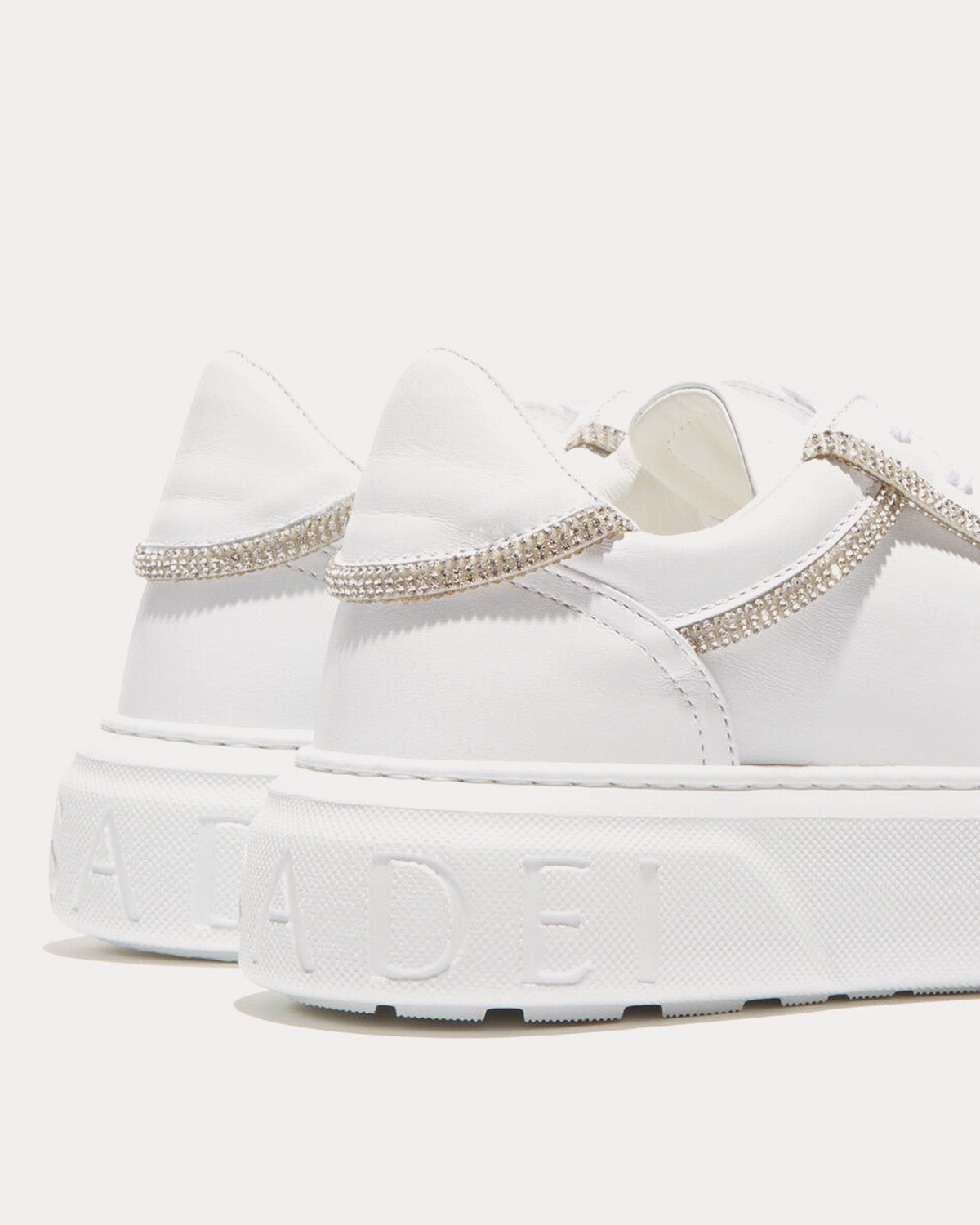 Casadei - Off Road C+C White Low Top Sneakers