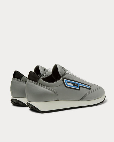 Prada Milano 70 Rubber-Trimmed Nylon  Gray low top sneakers - 4