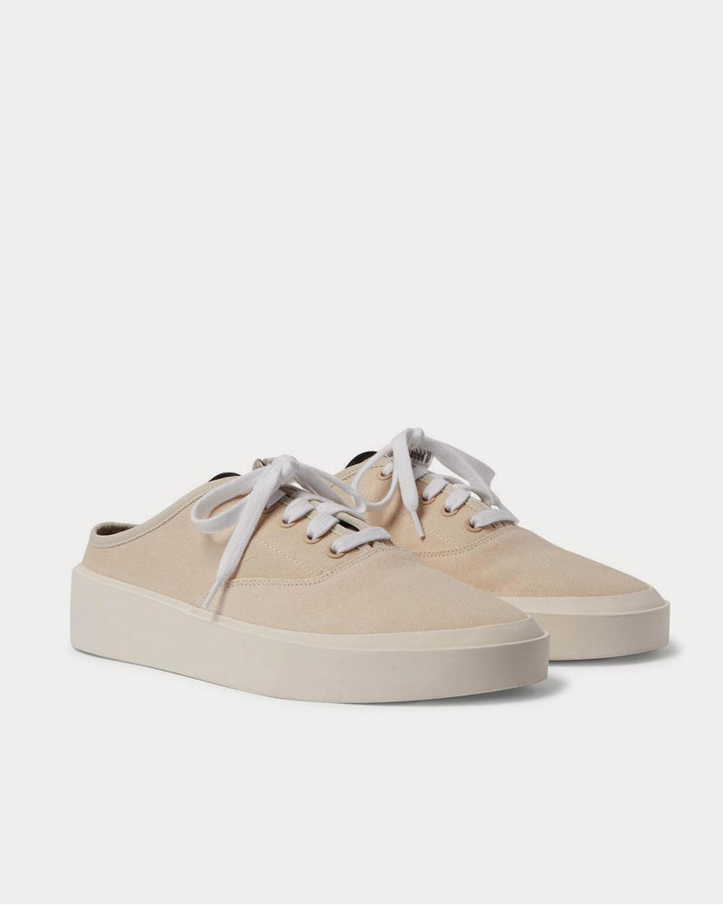 Fear of God 101 Canvas Backless  Cream low top sneakers - 2