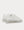 Exaggerated-Sole Leather  White low top sneakers
