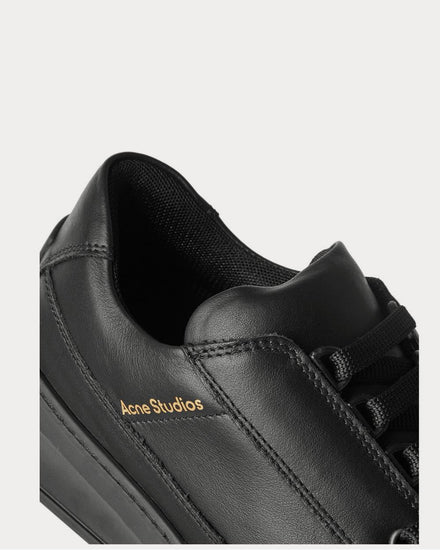Acne Studios Leather  Black low top sneakers - 4
