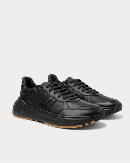 Bottega Veneta Speedster Leather  Black low top sneakers - 2