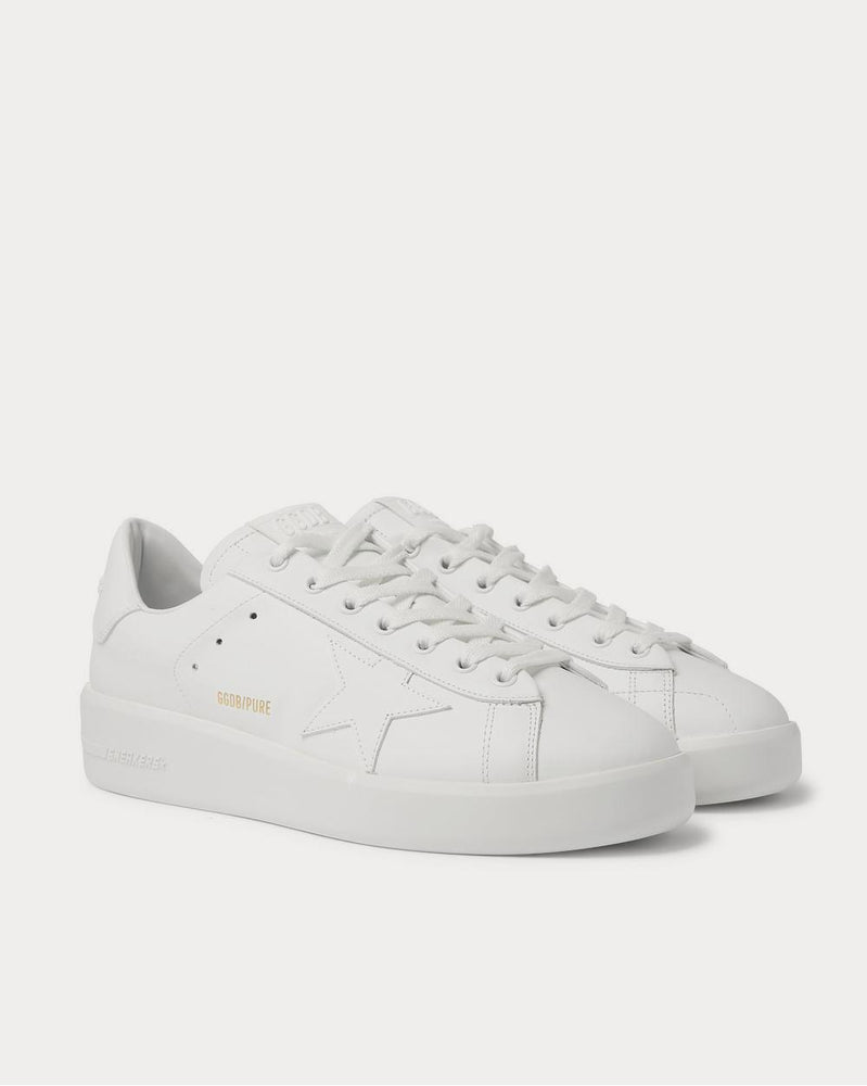 Golden Goose Purestar Leather  White low top sneakers - 2
