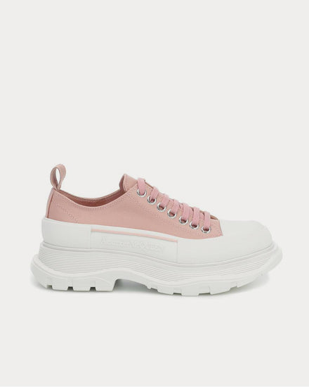 McQueen Tread Slick canvas platform Magnolia Low Top Sneakers - 1