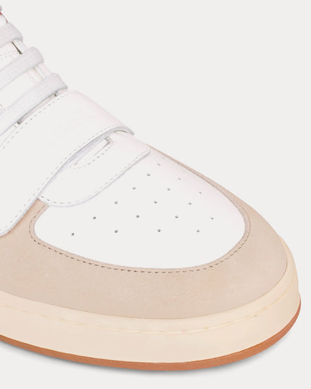 CELINE | CT-02 MID SNEAKERS WHITE/RED/BLUE スニーカー Celine Women's CT-02 Leather White / Red / Blue / Ivory Mid