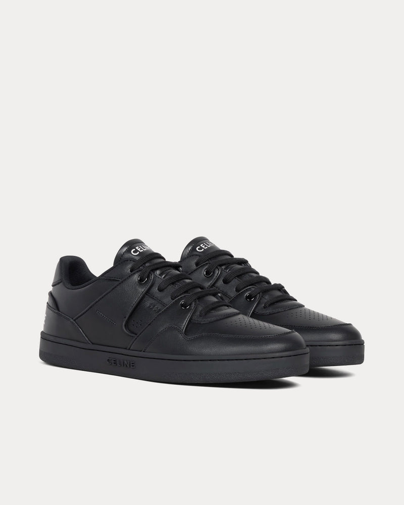 Celine Men's CT-04 Calfskin Leather Black / Black Low Top
