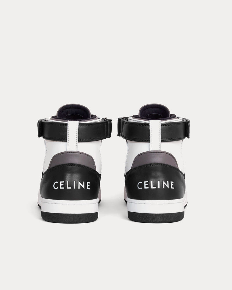 関税・送料込 CELINE CT-05 High Top スニーカー Celine Men's CT-05 Black / Grey / Optic White High Top