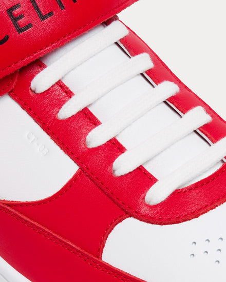 Celine Men's CT-03 Scratch with Calfskin Red / Optic White