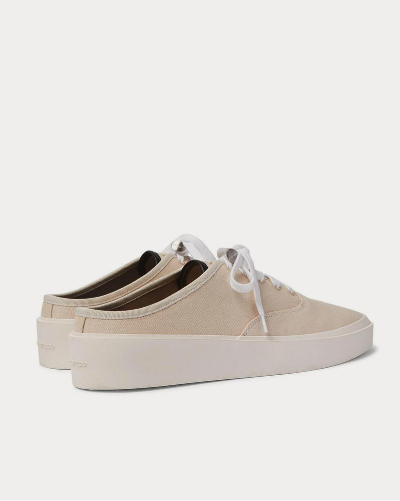 Fear of God 101 Canvas Backless  Cream low top sneakers - 4