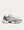 Braided Raffia Blue & Beige Low Top Sneakers