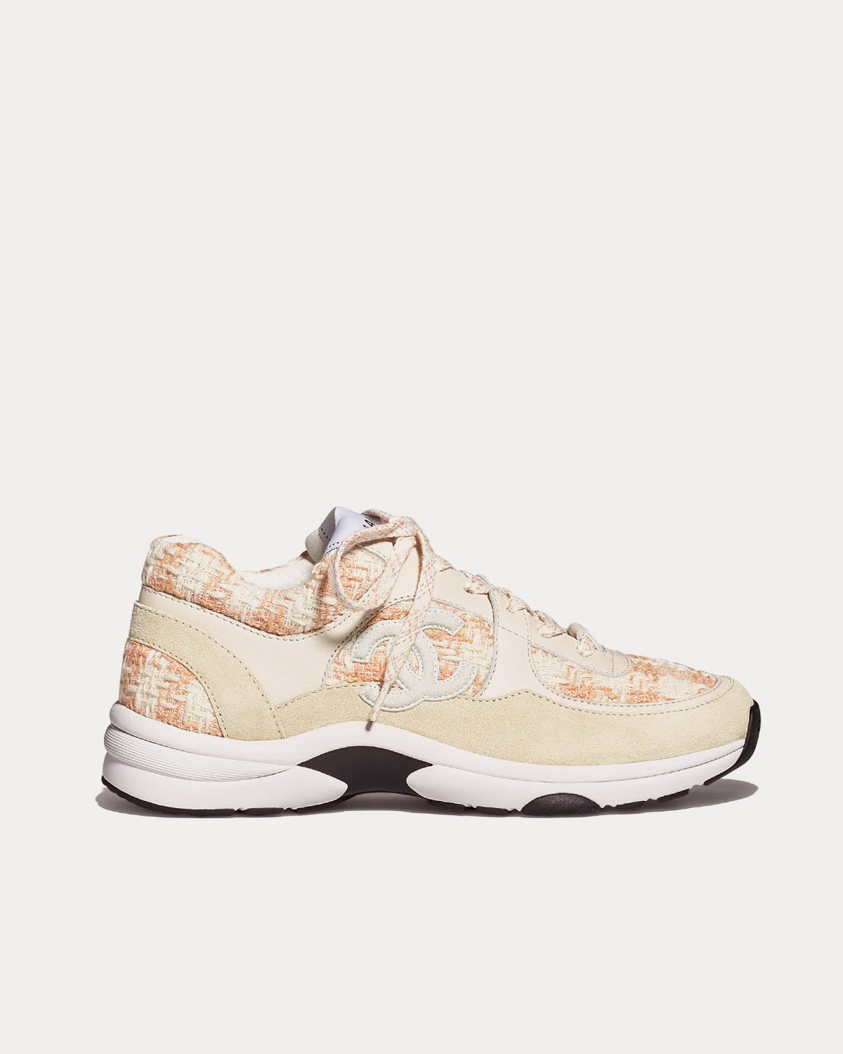 Chanel trainers orange hotsell