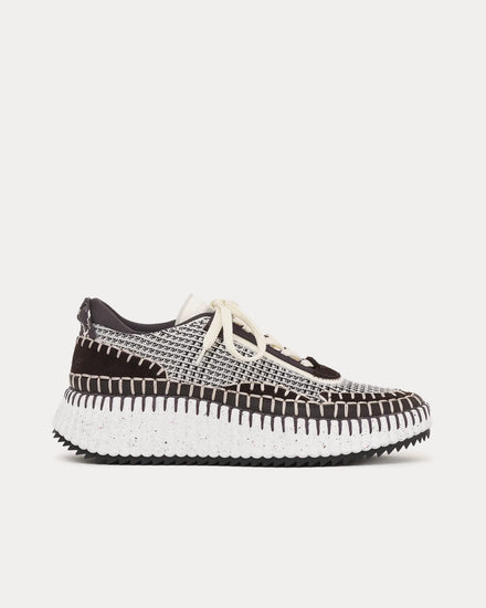 Chloé Nama Black Low Top Sneakers - 1