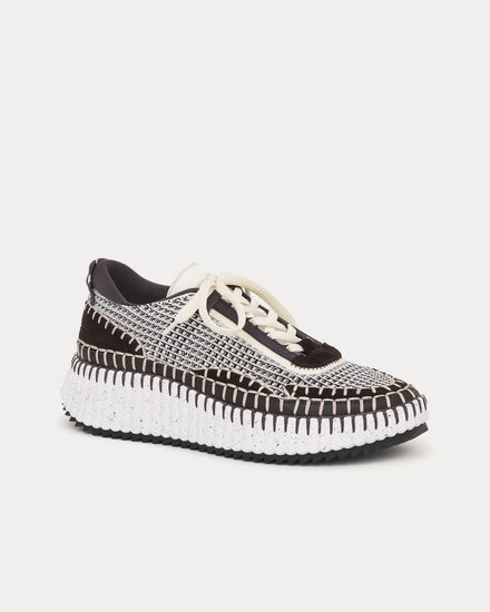 Chloé Nama Black Low Top Sneakers - 3