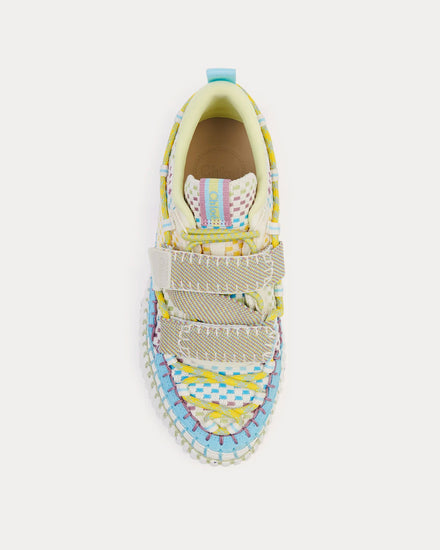 Chloé Nama Horizon Blue Slip On Sneakers - 2