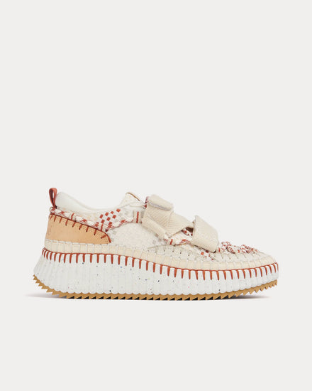 Chloé Nama Mild Beige Slip On Sneakers - 1