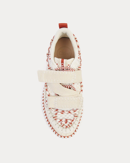 Chloé Nama Mild Beige Slip On Sneakers - 2