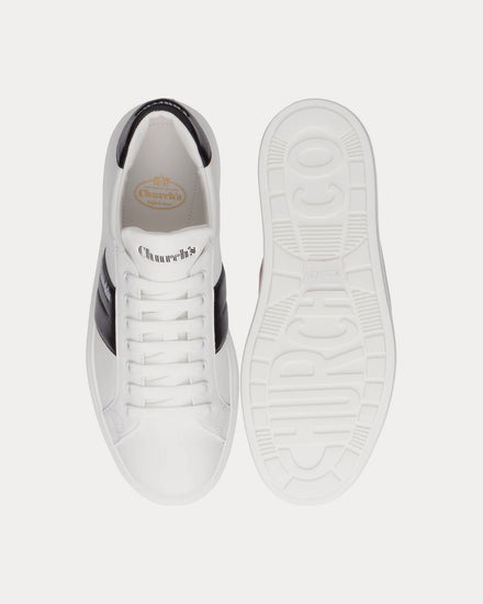 Church's Mach 3 Calf Leather Classic White /  Blue Low Top Sneakers - 2