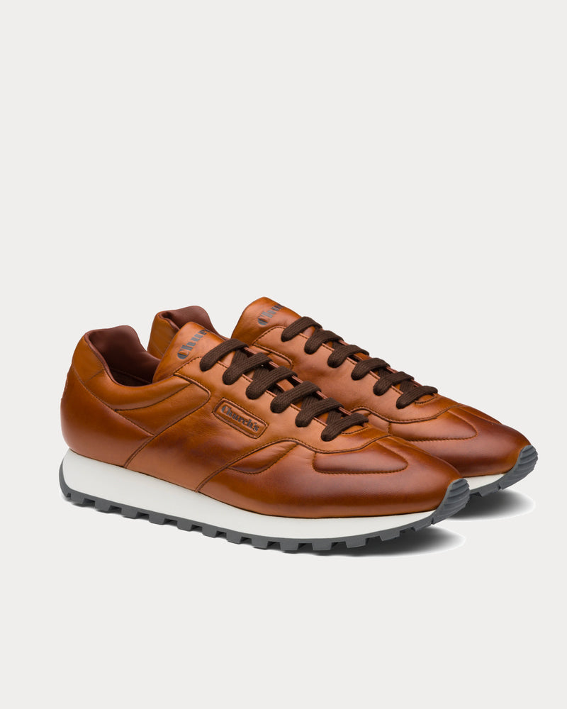 Church's Dalton Nappa Calf Tan Running Shoes - 2