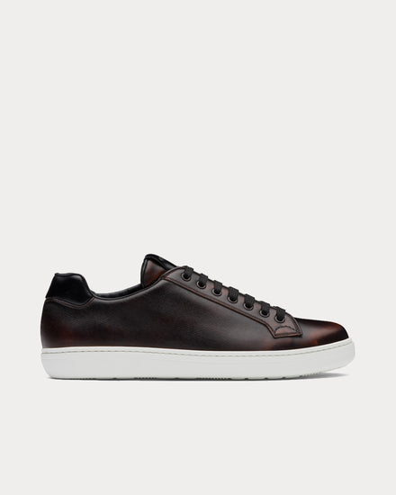Church's Boland Plus 2 St James Leather Classic Brandy Low Top Sneakers - 1