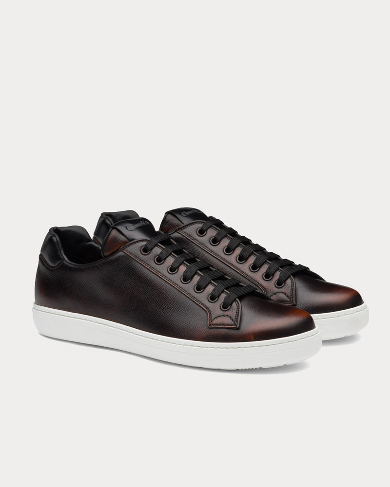 Church's Boland Plus 2 St James Leather Classic Brandy Low Top Sneakers - 2