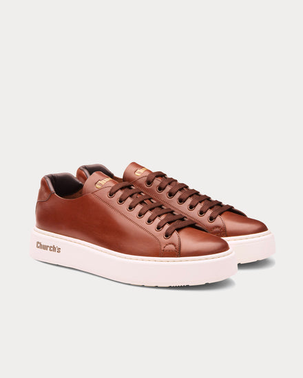 Church's Mach 1 Monteria Calf Classic Oak Low Top Sneakers - 2
