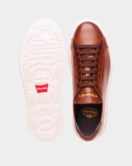 Church's Mach 1 Monteria Calf Classic Oak Low Top Sneakers - 3