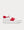 Mach 3 Soft Calf Leather Classic White / Red Low Top Sneakers