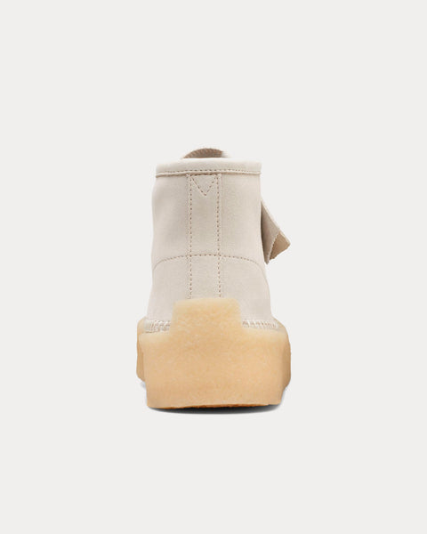Caravan Mid Off White High Top Sneakers