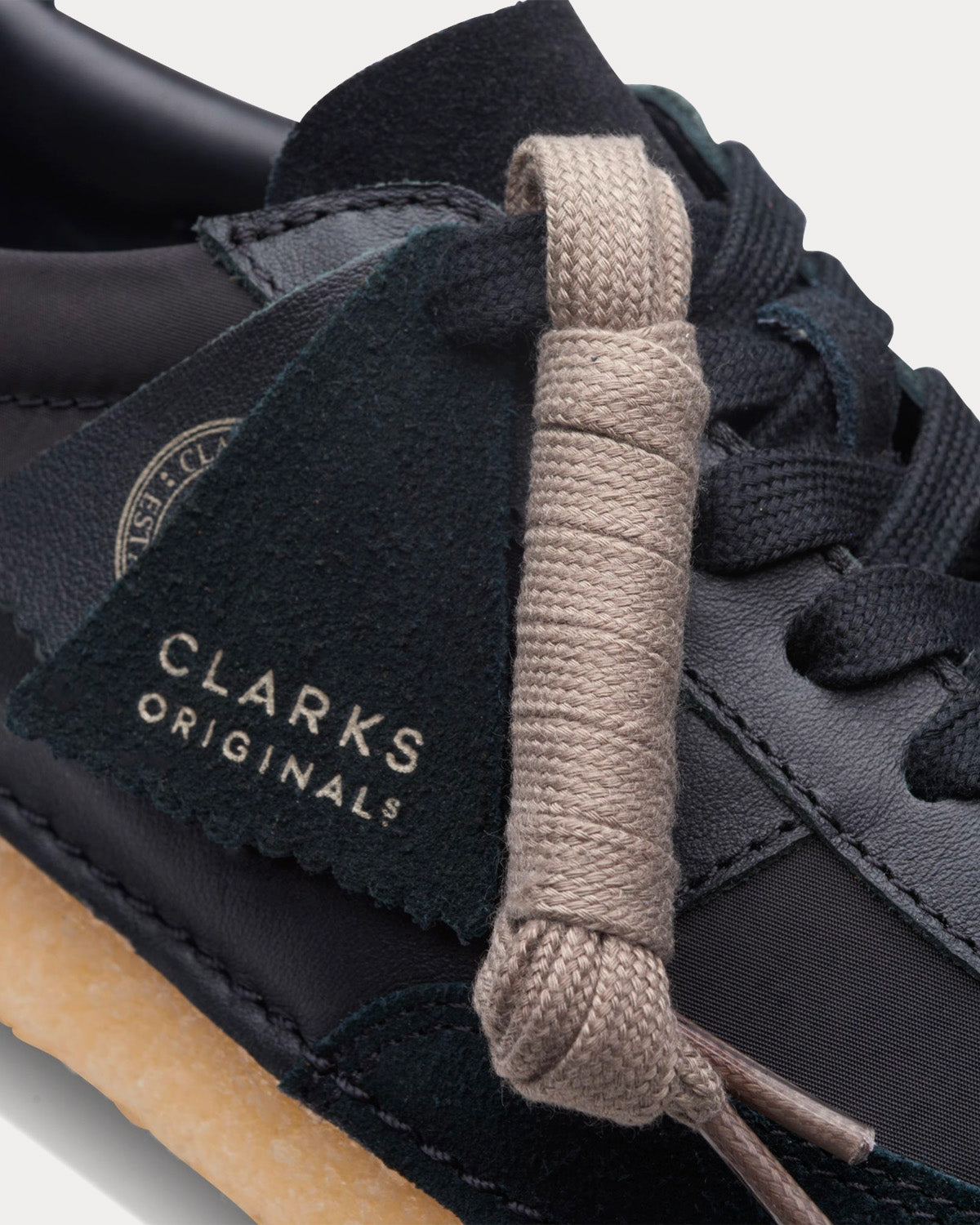 Clarks - Natalie Run Black Combination Low Top Sneakers
