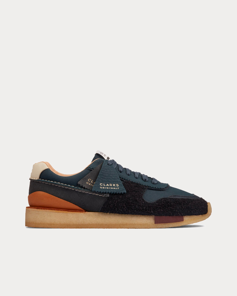 Scarpe Clarks Originals TORRUN Uomo – Pelle E Camoscio Blu, Nuove Con Scatola