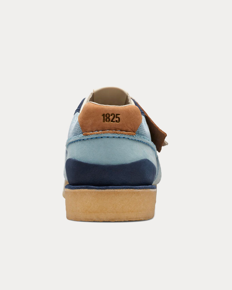 Clarks Tor Run Blue Combi Low Top Sneakers - 4