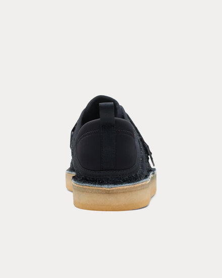 Clarks Trek Taiyo Black Slip Ons - 4