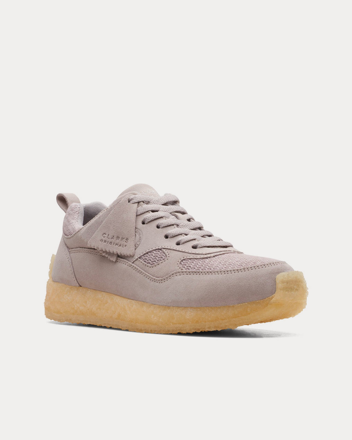 Clarks x Kith - Lockhill Grey Suede Low Top Sneakers