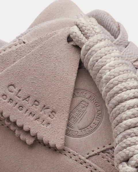 Lockhill Grey Suede Low Top Sneakers