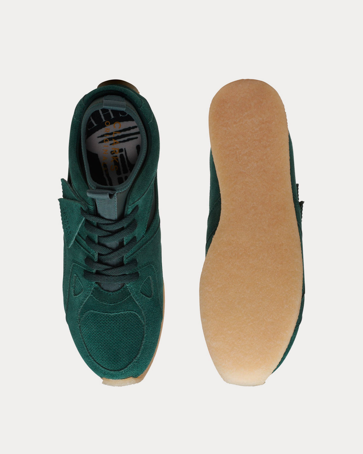 Clarks x Kith - Breacon Dark Green High Top Sneakers