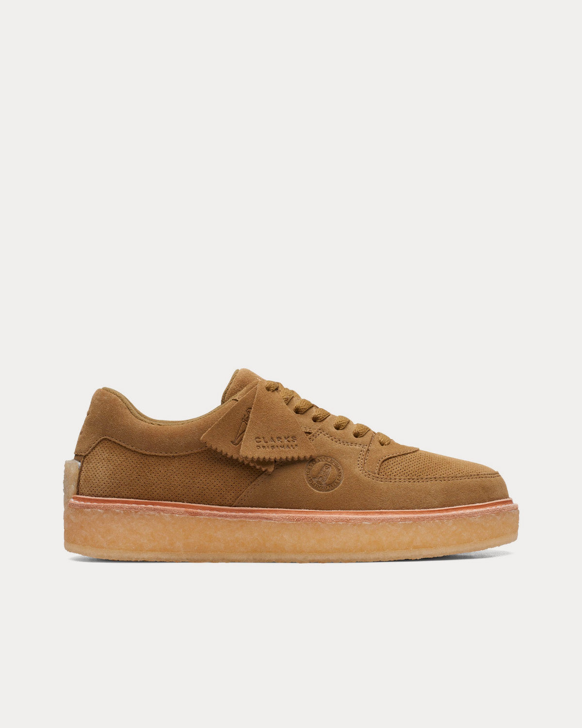Clarks x Kith - Sandford Dark Olive Low Top Sneakers