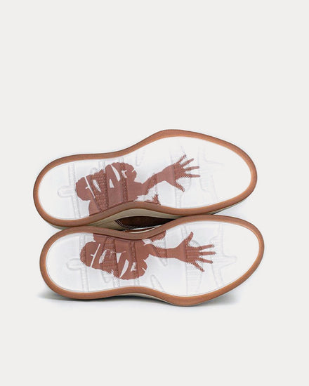 Clints Inc Stepper Mocha Brown Low Top Sneakers - 2