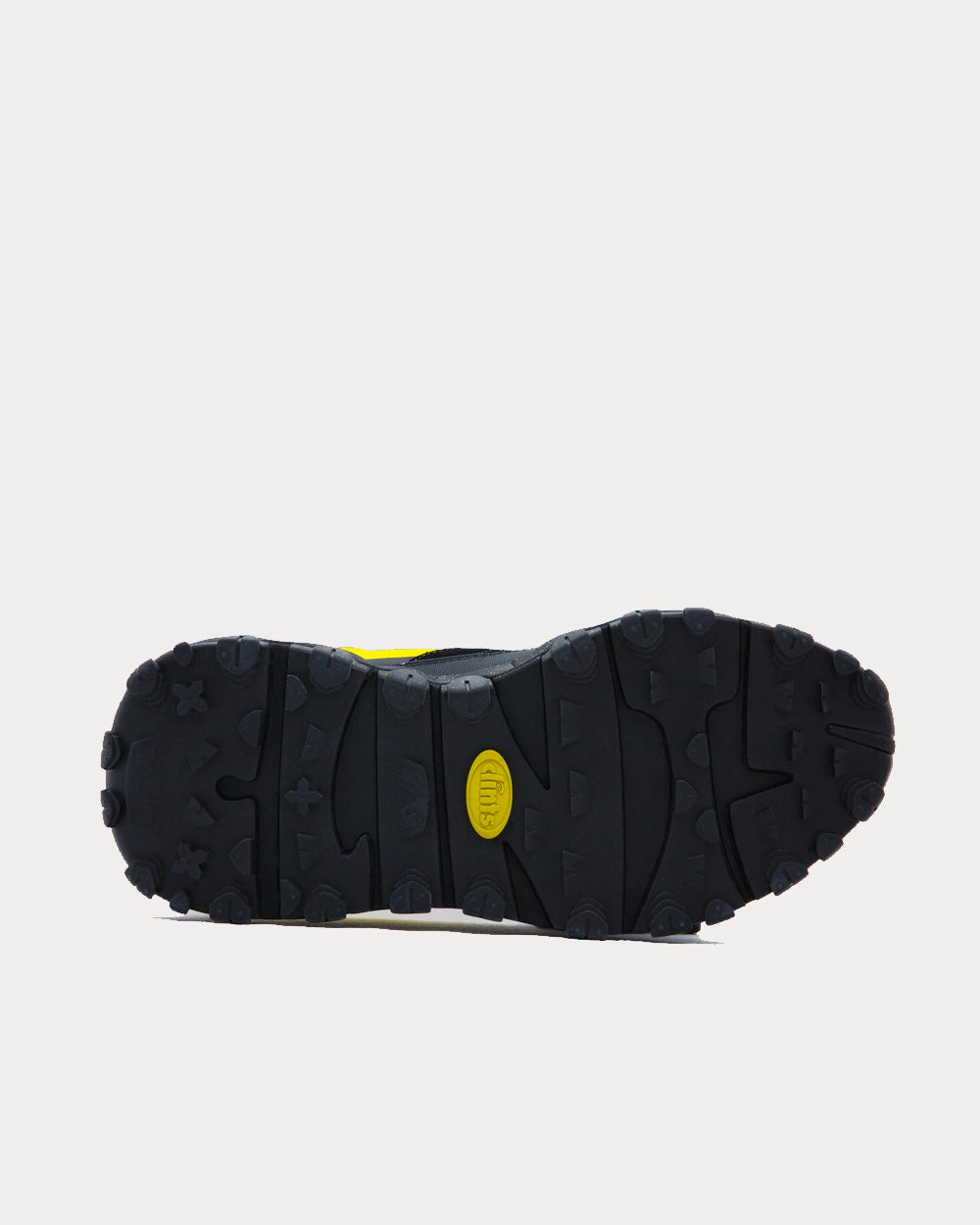 Clints Inc - Sting Black / Electric Yellow Low Top Sneakers