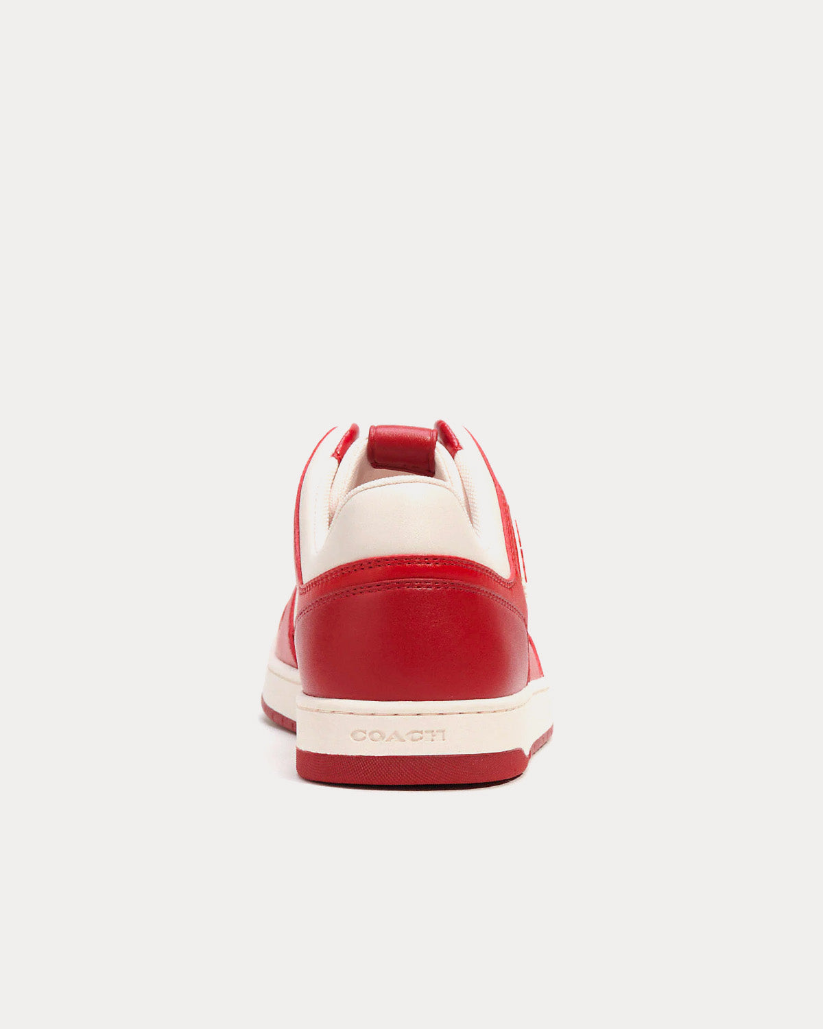 Coach - C201 Sport Red Low Top Sneakers