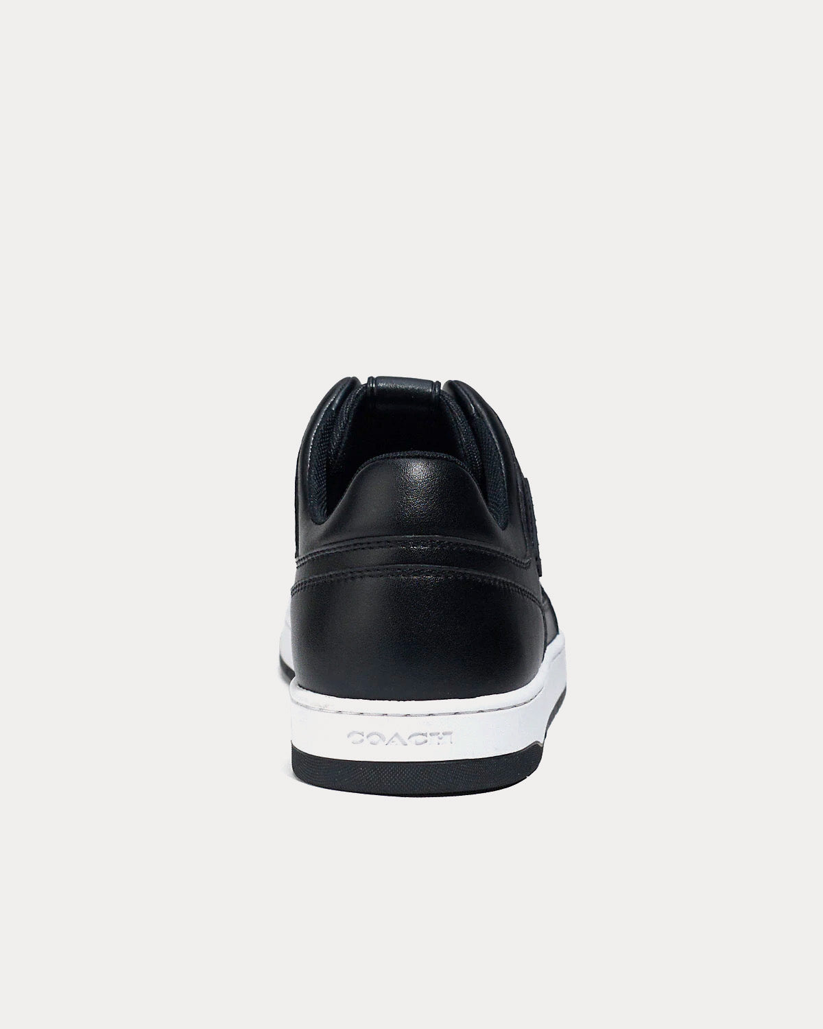 Coach - C201 Signature Canvas Black Low Top Sneakers