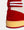 Collegium - Pillar Destroyer White / Red High Top Sneaker